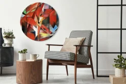Rundes Bild 'Marc's Foxes'