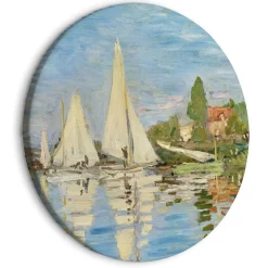 Rundes Bild 'Monet's Regatta'
