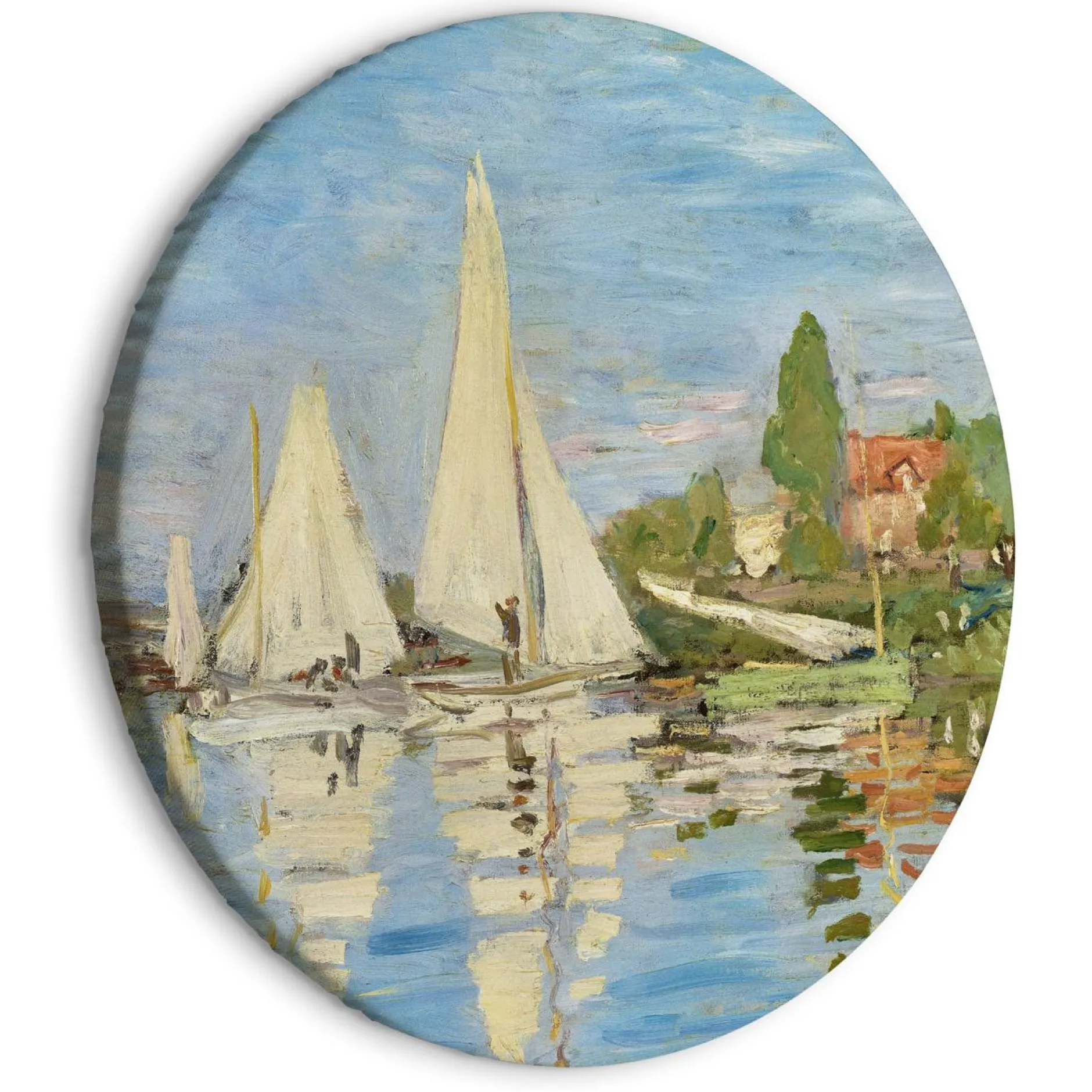 Rundes Bild 'Monet's Regatta'