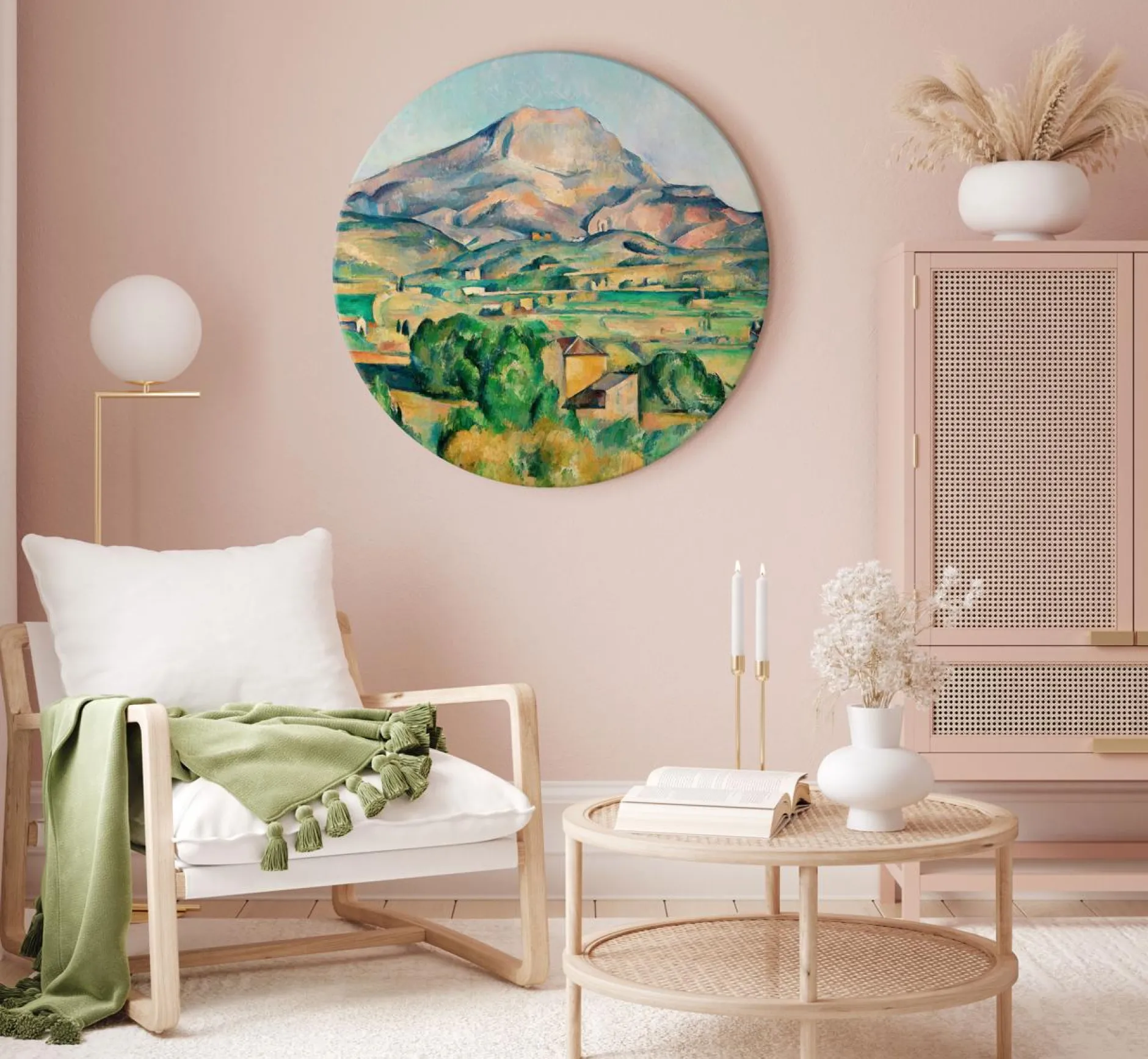 Rundes Bild 'Mt. Sainte-Victoire'