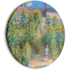 Rundes Bild 'Vétheuil Garden'