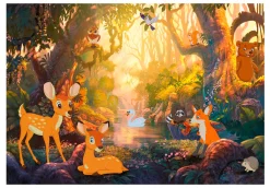Selbstklebende Tapete 'Animals in the Forest'