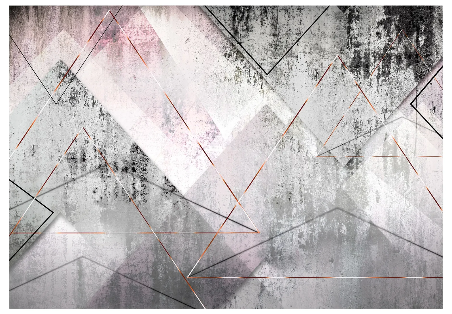Selbstklebende Tapete 'Beton Geometry'