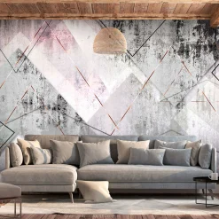 Selbstklebende Tapete 'Beton Geometry'