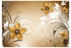 Selbstklebende Tapete 'Brown rhapsody'