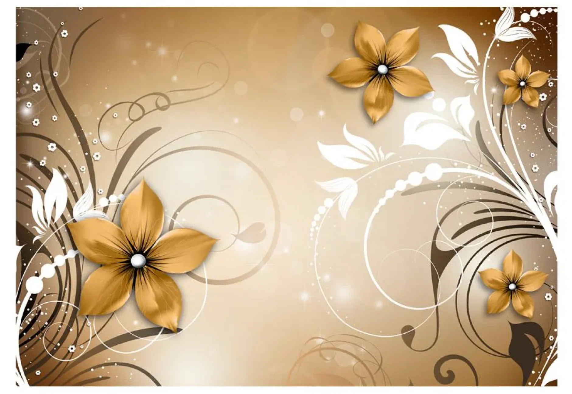 Selbstklebende Tapete 'Brown rhapsody'