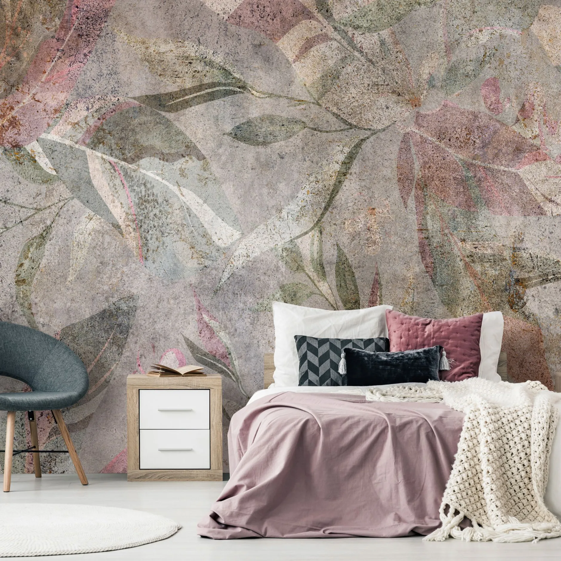 Selbstklebende Tapete 'Colors of Venetian Frescoes'