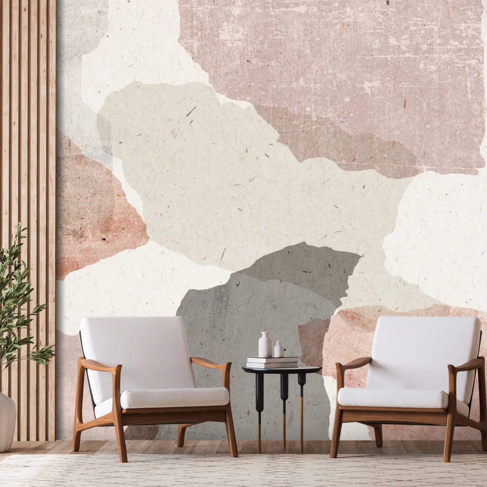 Selbstklebende Tapete 'Colorful Terrazzo'