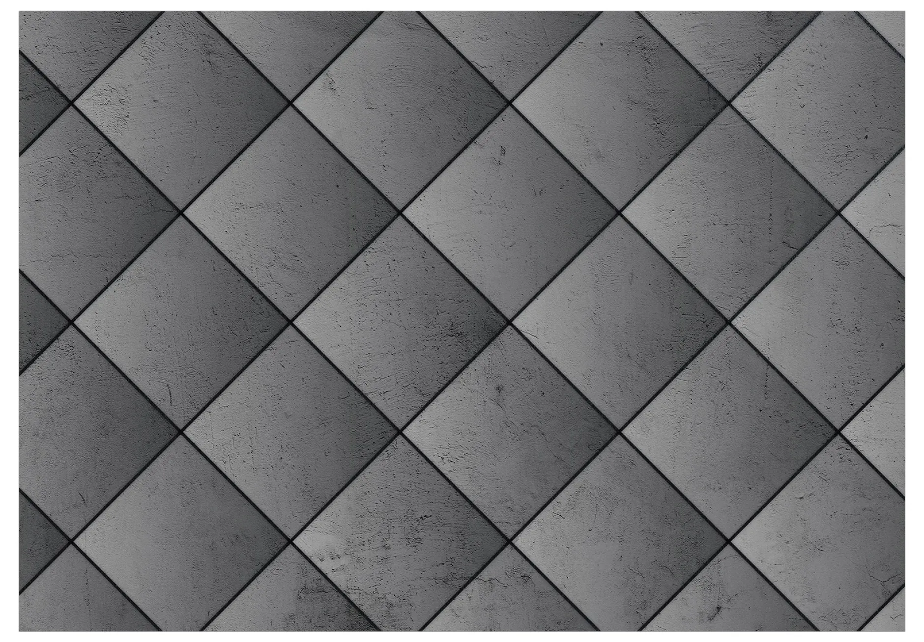 Selbstklebende Tapete 'Concrete Geometry - First Variant'
