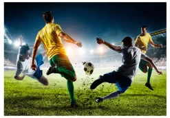 Selbstklebende Tapete 'Decisive Tackle'