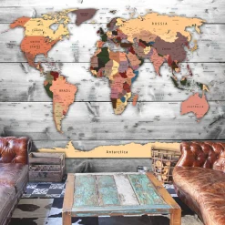 Selbstklebende Tapete 'Direction: World'