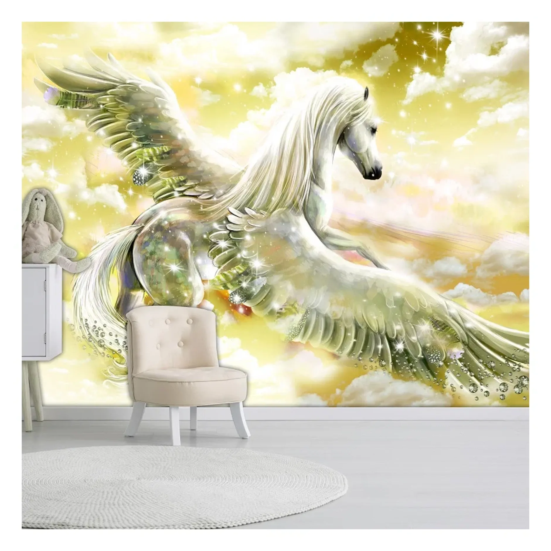 Selbstklebende Tapete 'Fantasy World'