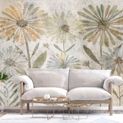 Selbstklebende Tapete 'Flower Family'