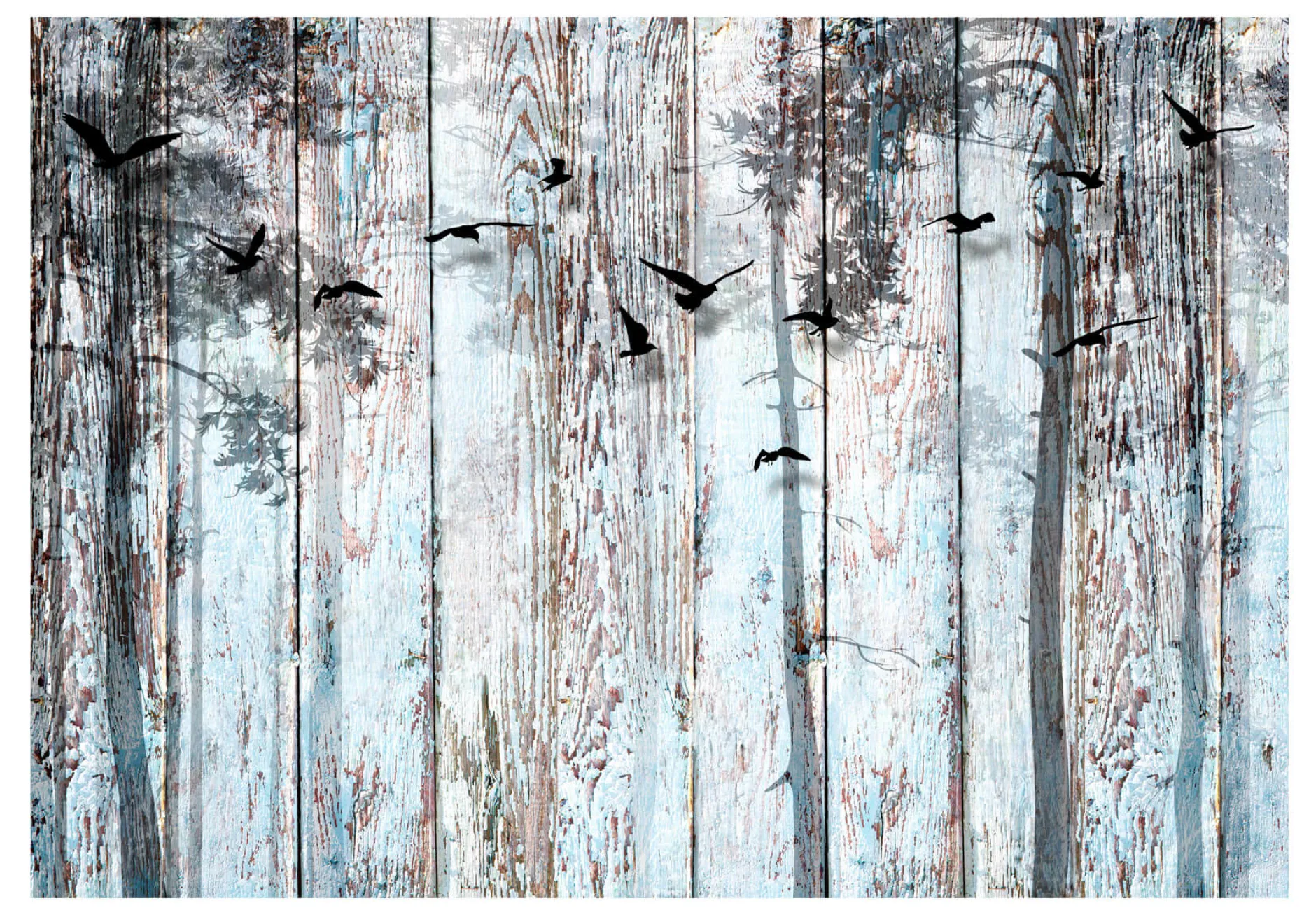 Selbstklebende Tapete 'Forest Freedom'