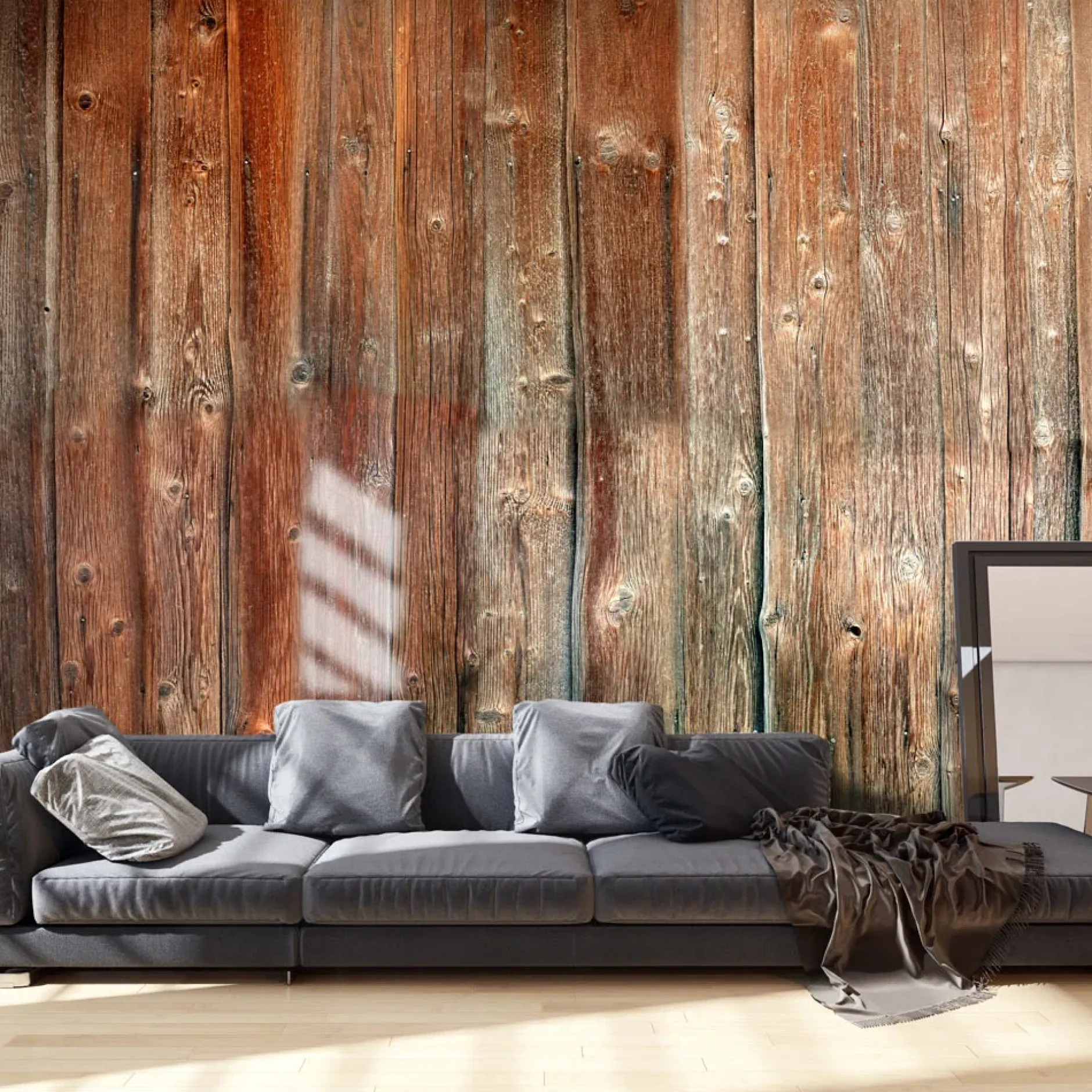 Selbstklebende Tapete 'Forest Cottage IV'