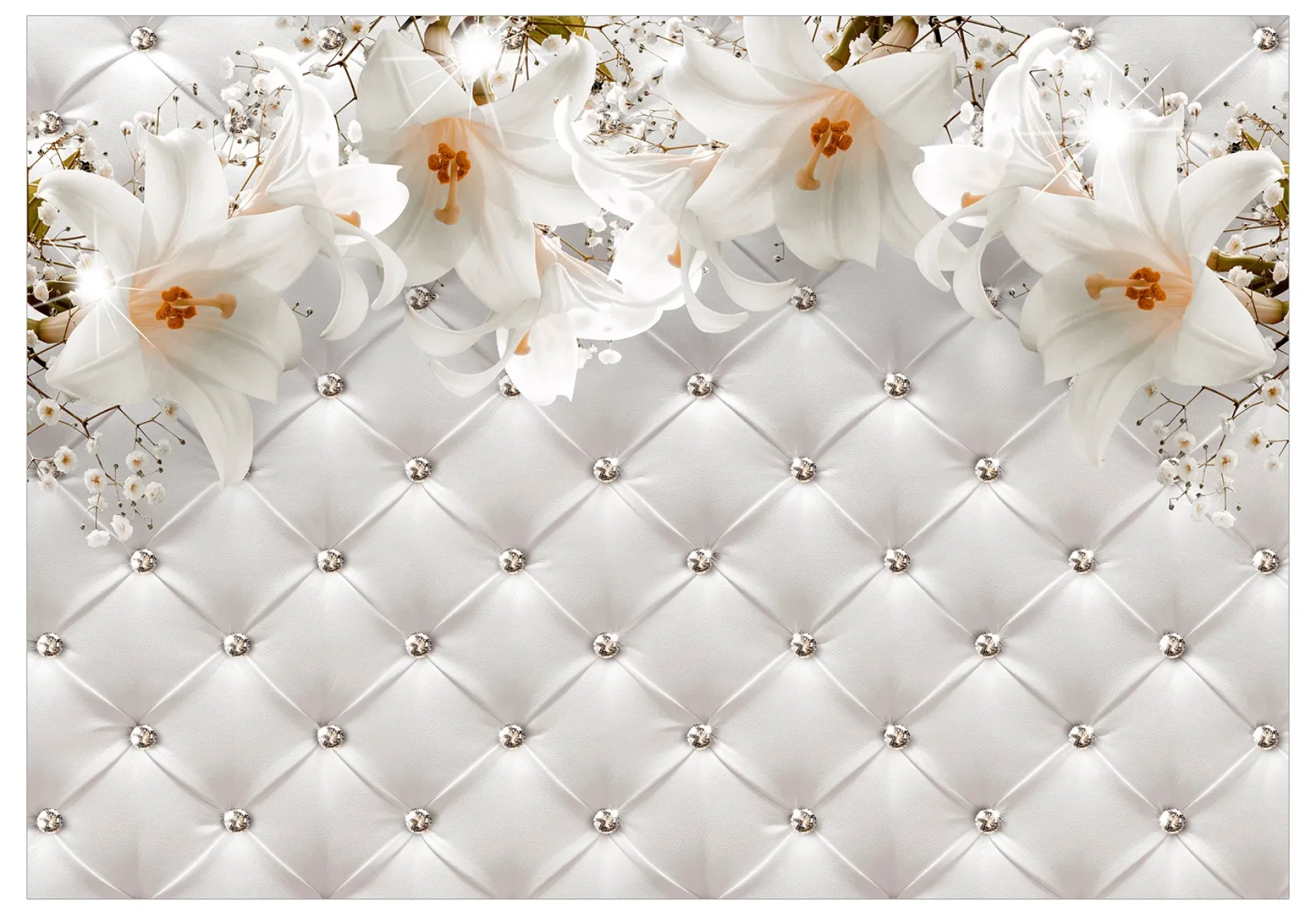Selbstklebende Tapete 'Fragrant Softness'