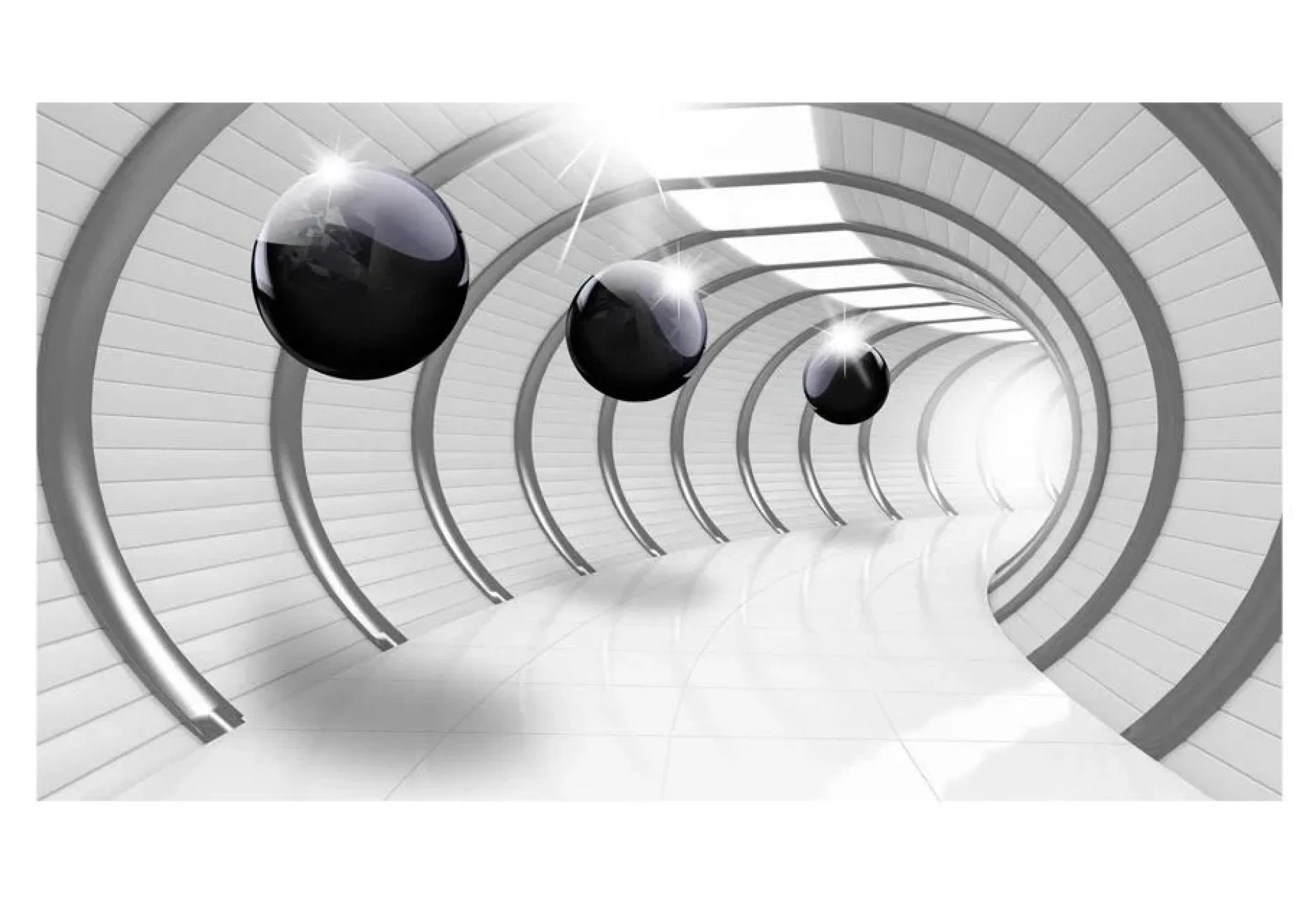 Selbstklebende Tapete 'Futuristic Tunnel II'