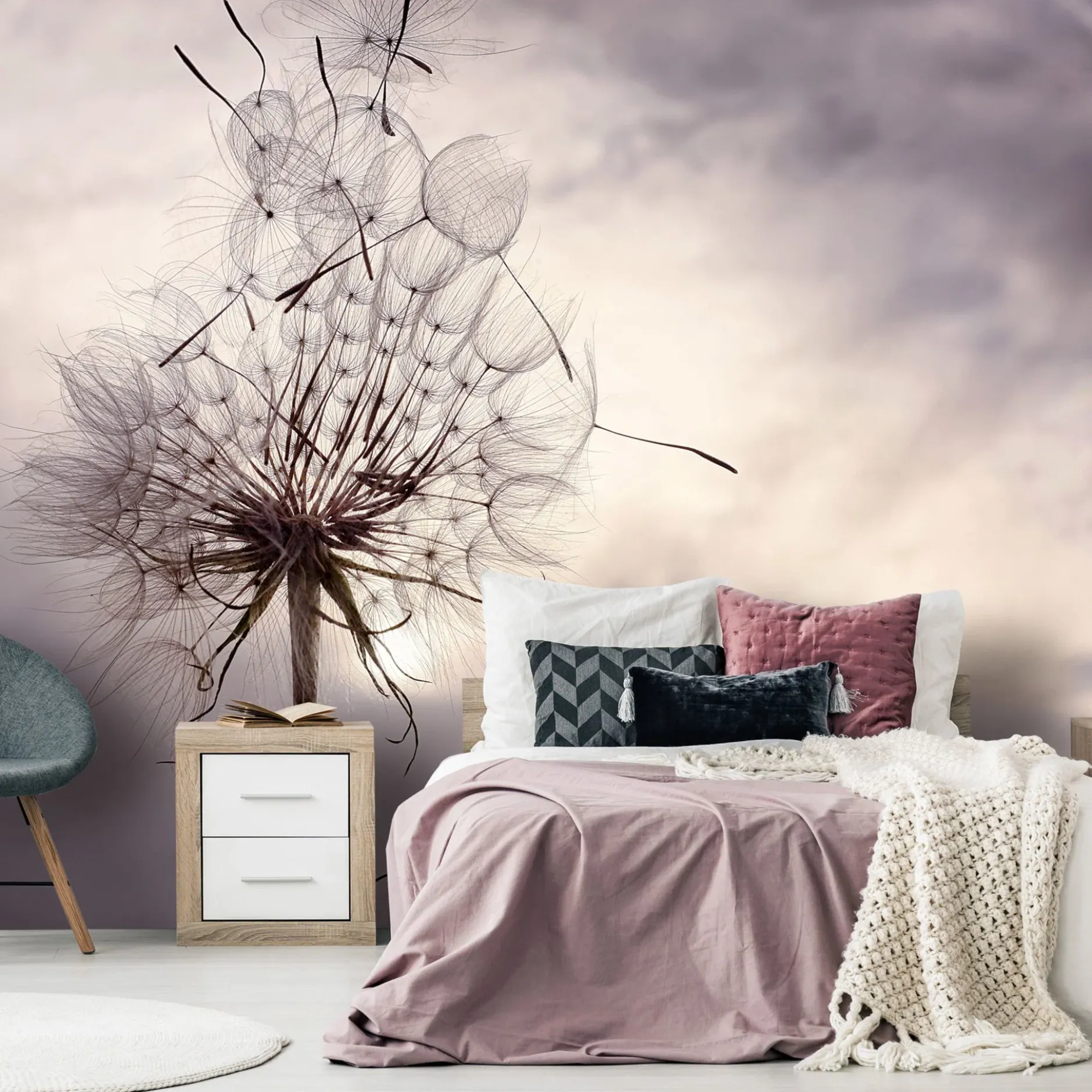 Selbstklebende Tapete 'Gentle Wind'