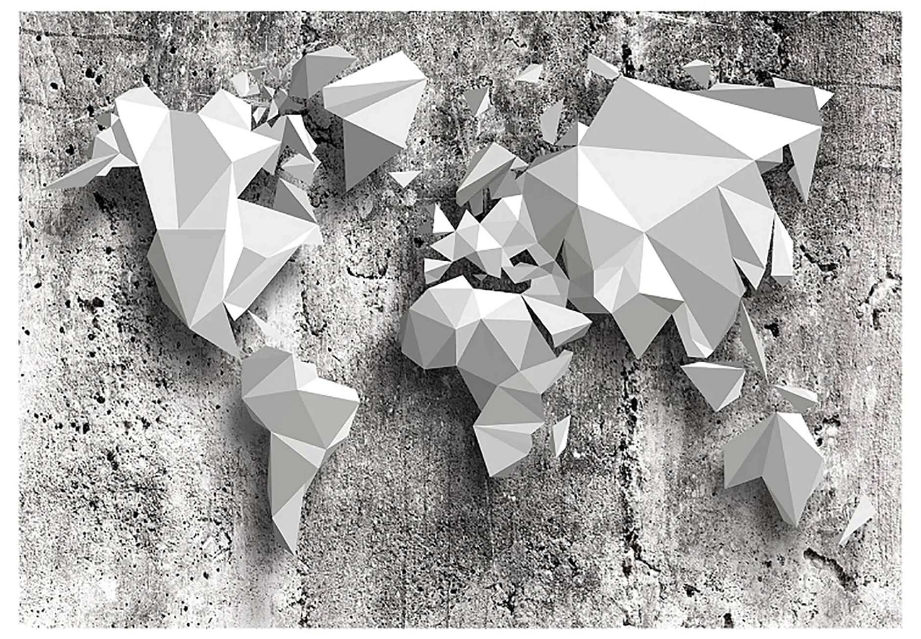 Selbstklebende Tapete 'Geometrische Welt'