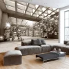 Selbstklebende Tapete 'Geometrical Games'
