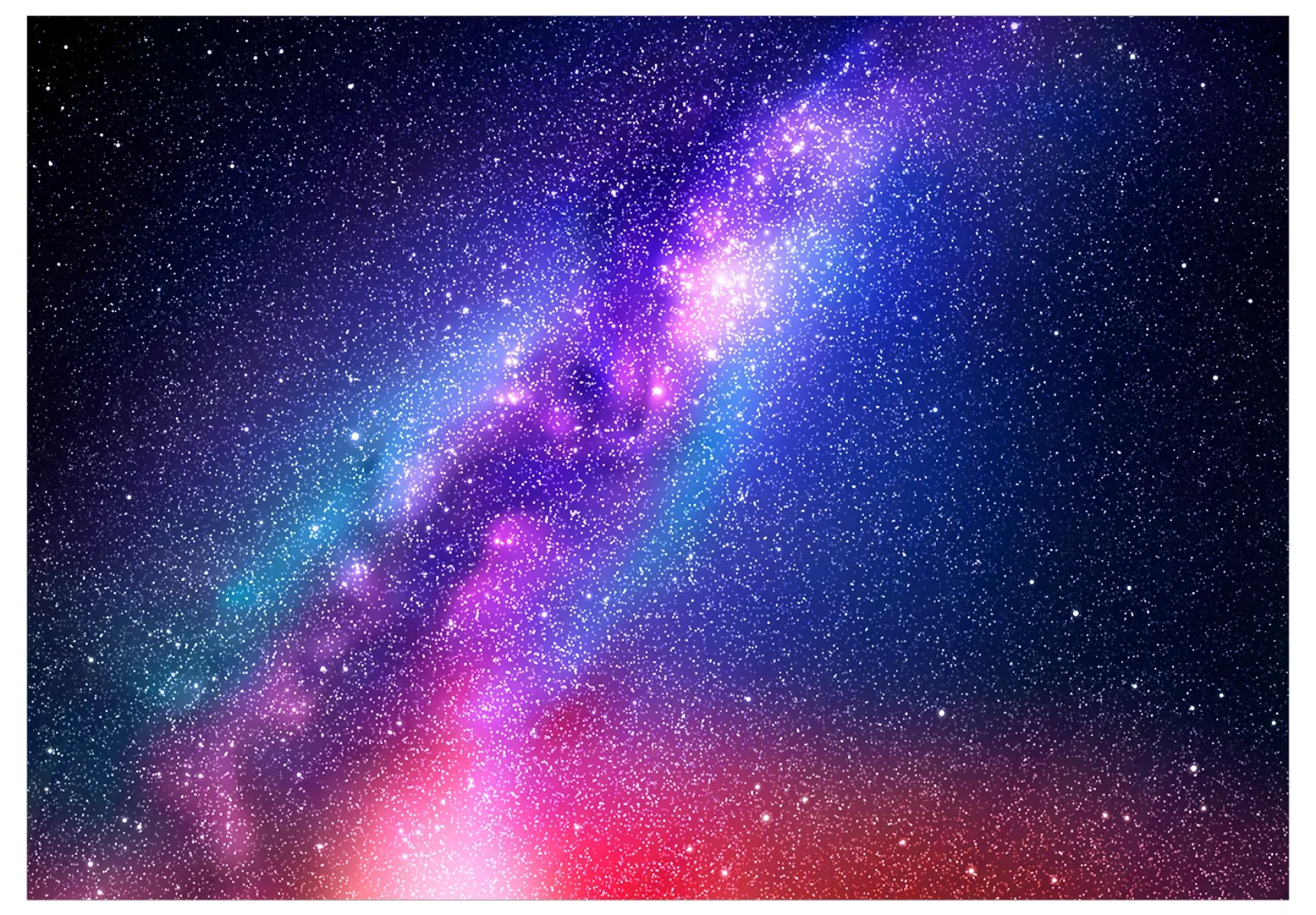 Selbstklebende Tapete 'Great Galaxy'