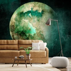 Selbstklebende Tapete 'Green Pangea'