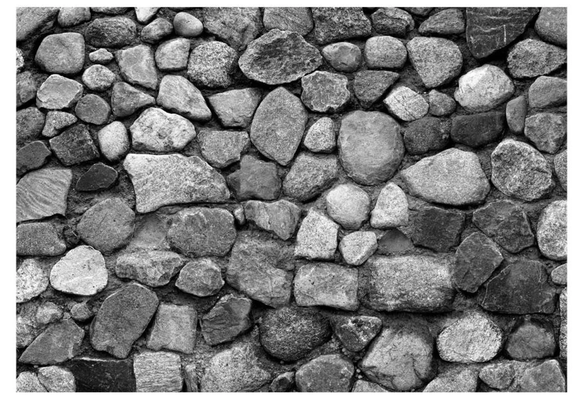 Selbstklebende Tapete 'Grey Defence'