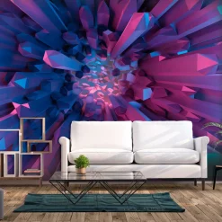Selbstklebende Tapete 'Heart of Crystal'