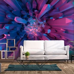 Selbstklebende Tapete 'Heart of Crystal'