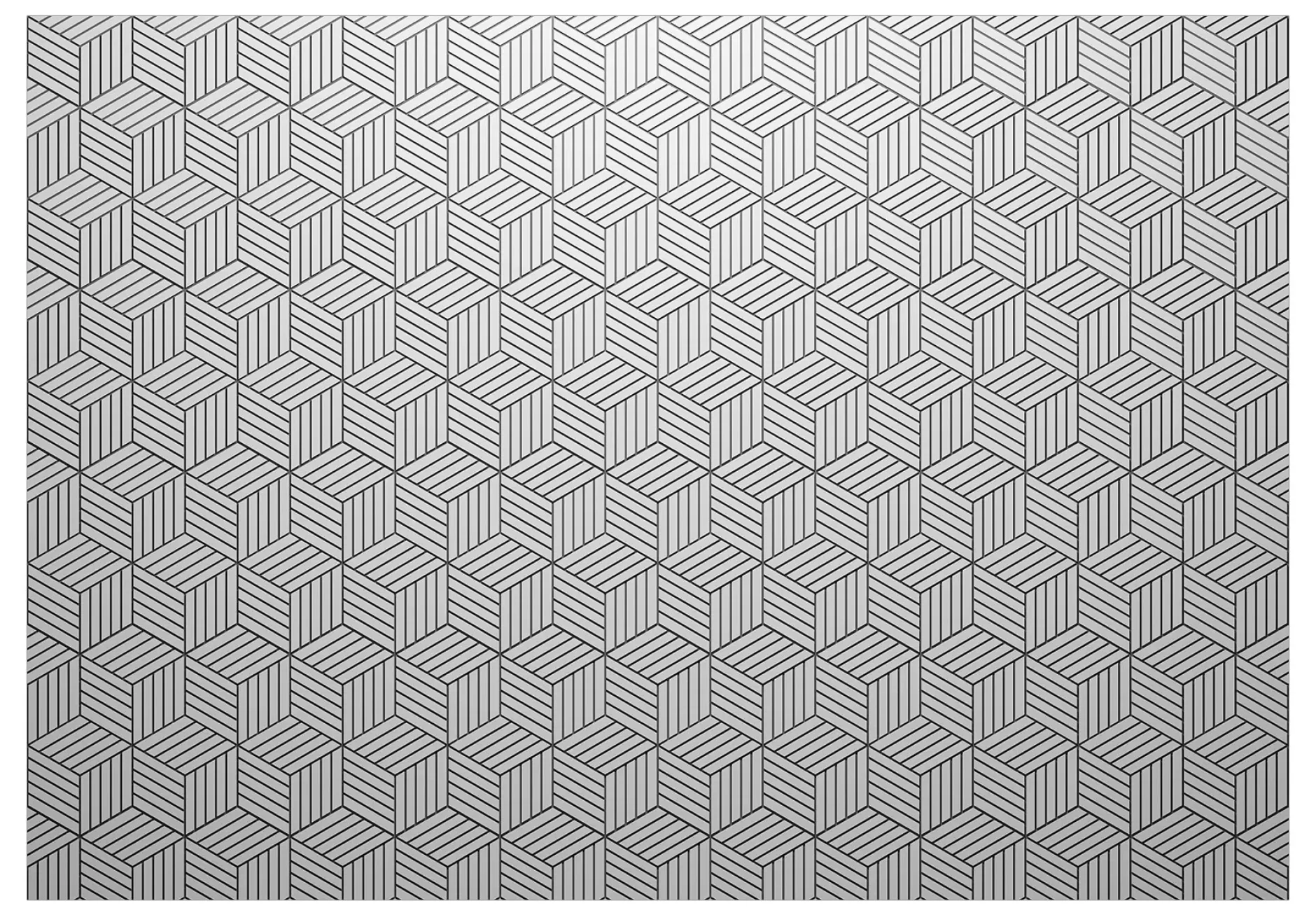 Selbstklebende Tapete 'Hexagons in Detail'