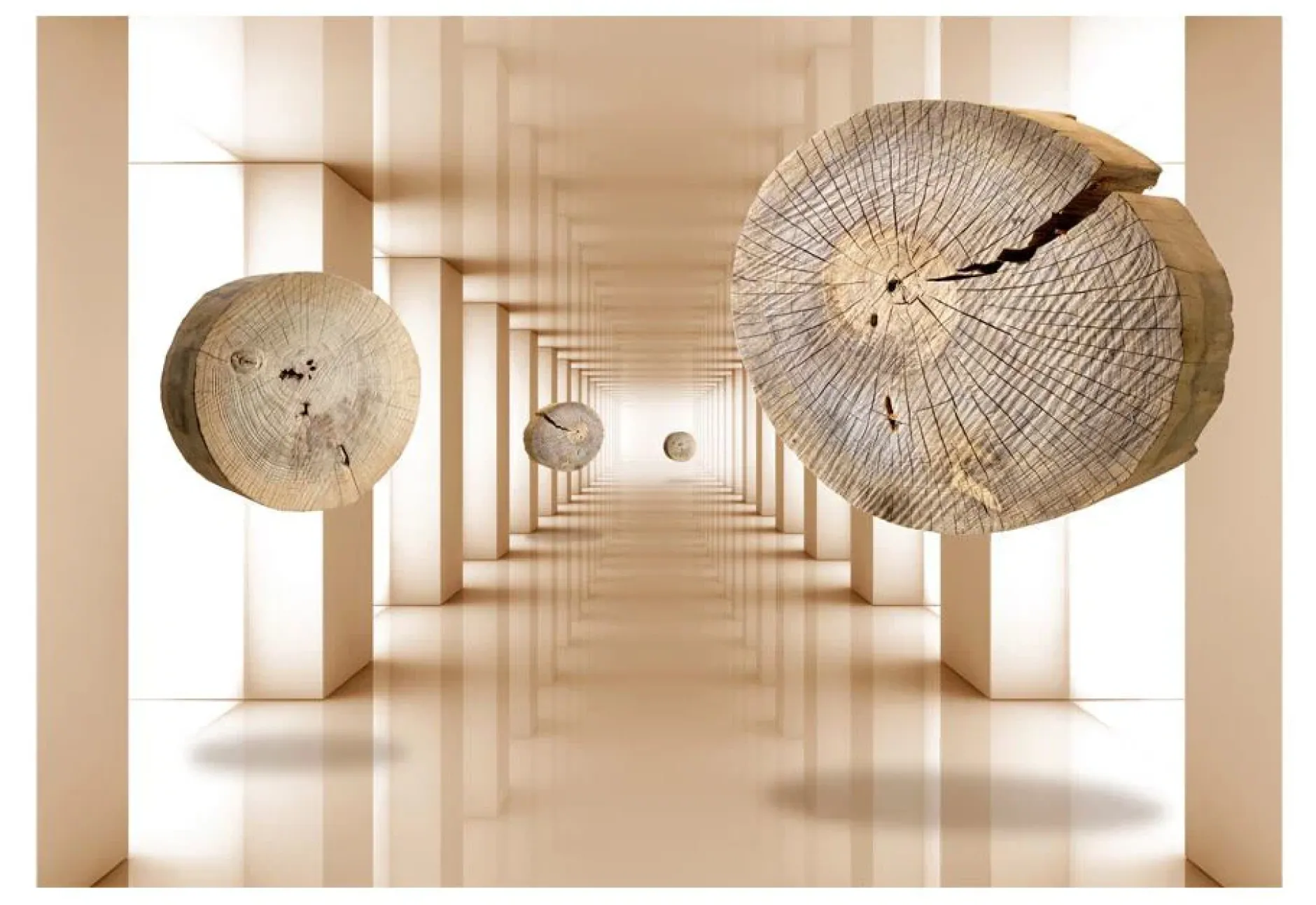 Selbstklebende Tapete 'Inventive Abstraction'