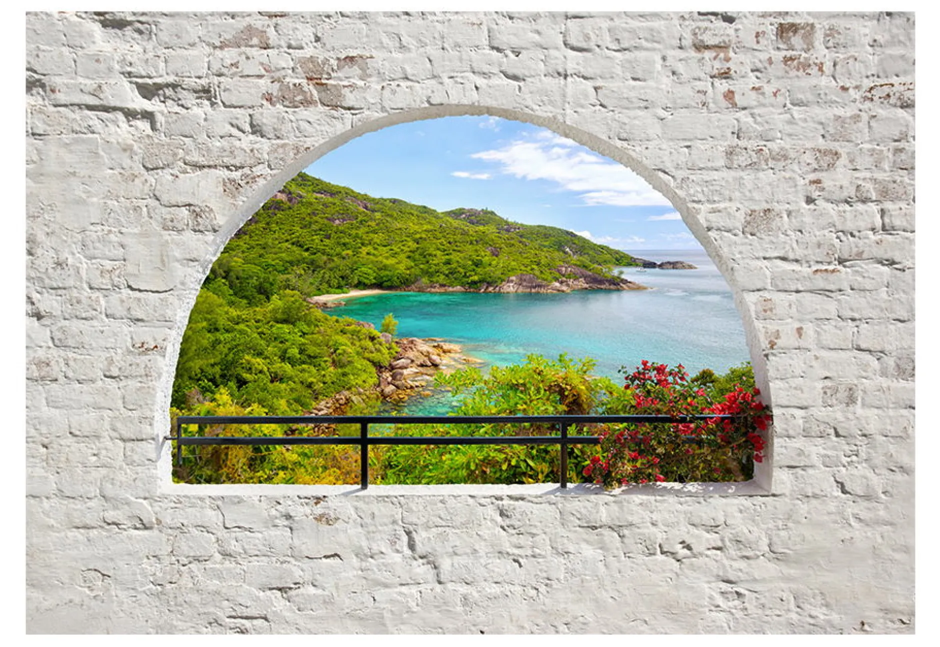 Selbstklebende Tapete 'Island of Dreams'