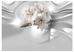 Selbstklebende Tapete 'Lilies in the Tunnel'