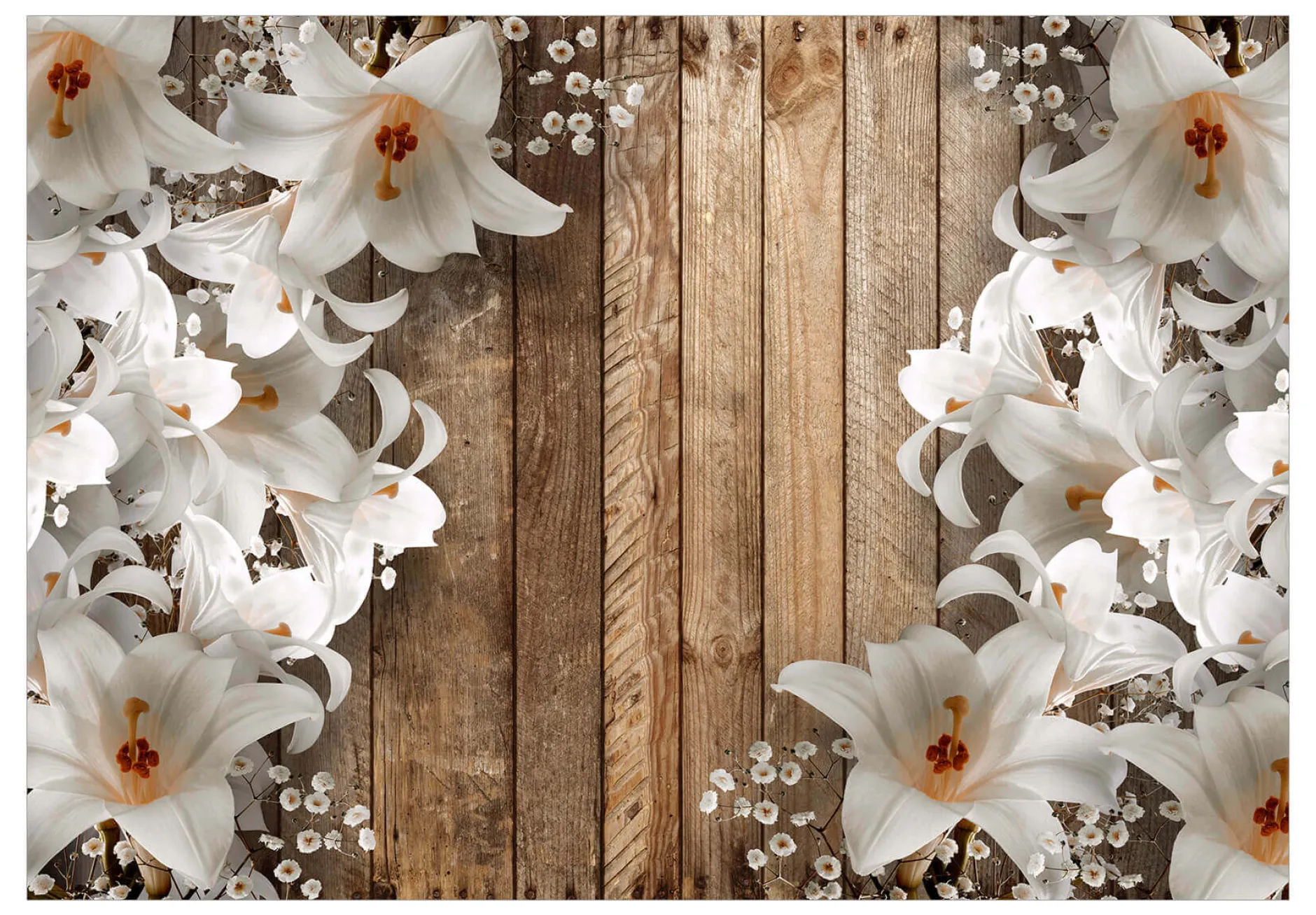 Selbstklebende Tapete 'Lily Love'