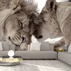 Selbstklebende Tapete 'Löwe'
