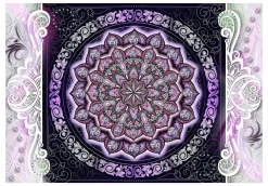 Selbstklebende Tapete 'Magic Kaleidoscope'