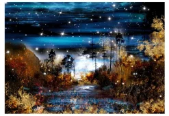 Selbstklebende Tapete 'Magical forest'