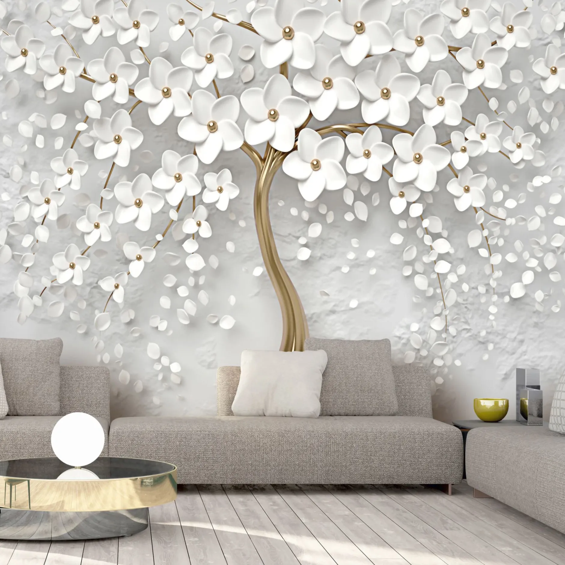 Selbstklebende Tapete 'Magic Magnolia'