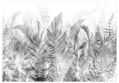 Selbstklebende Tapete 'Magic Grove (Black and White)'