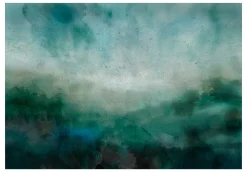 Selbstklebende Tapete 'Malachite Landscape'