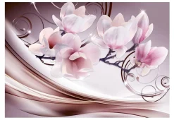 Selbstklebende Tapete 'Meet the Magnolias'