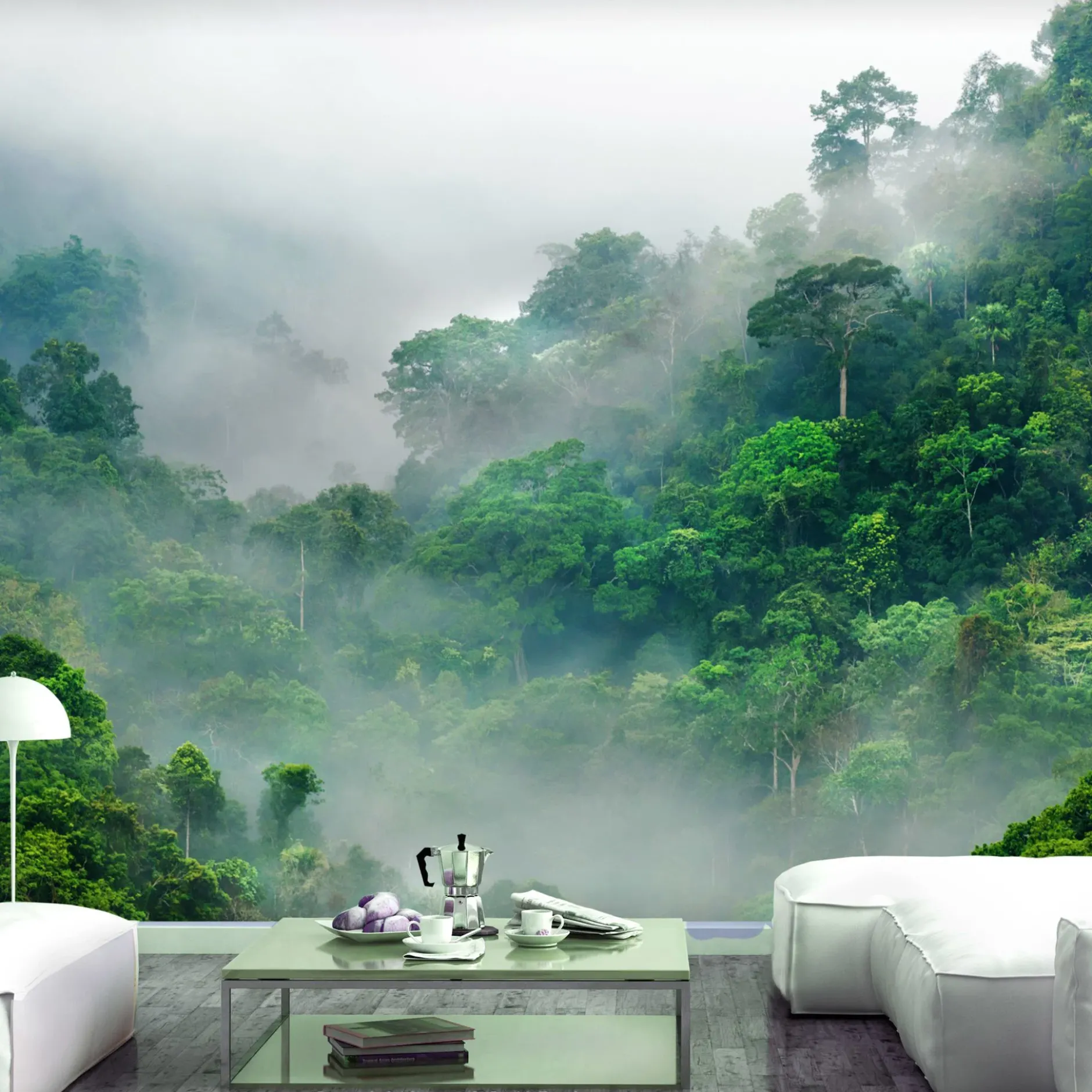 Selbstklebende Tapete 'Morning Fog'