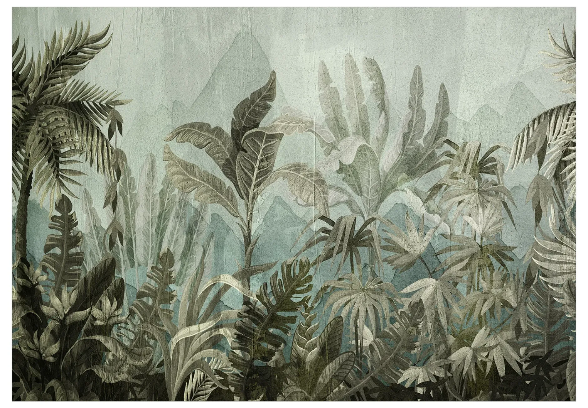 Selbstklebende Tapete 'Mountain Jungle'