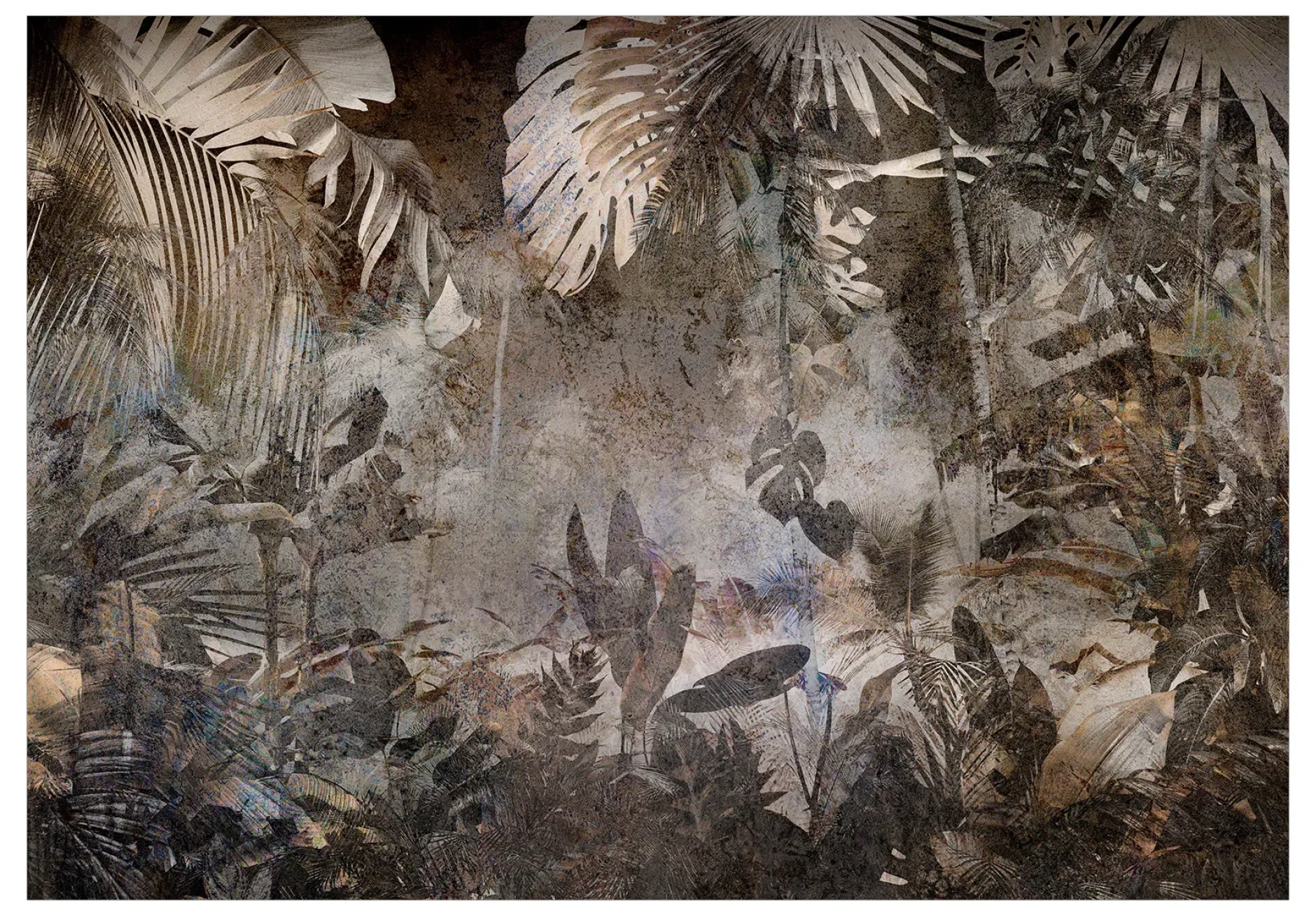 Selbstklebende Tapete 'Mysterious Jungle'