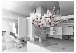 Selbstklebende Tapete 'Orchideenillusion'