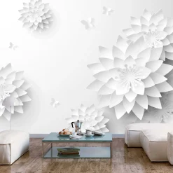 Selbstklebende Tapete 'Oriental Flowers'