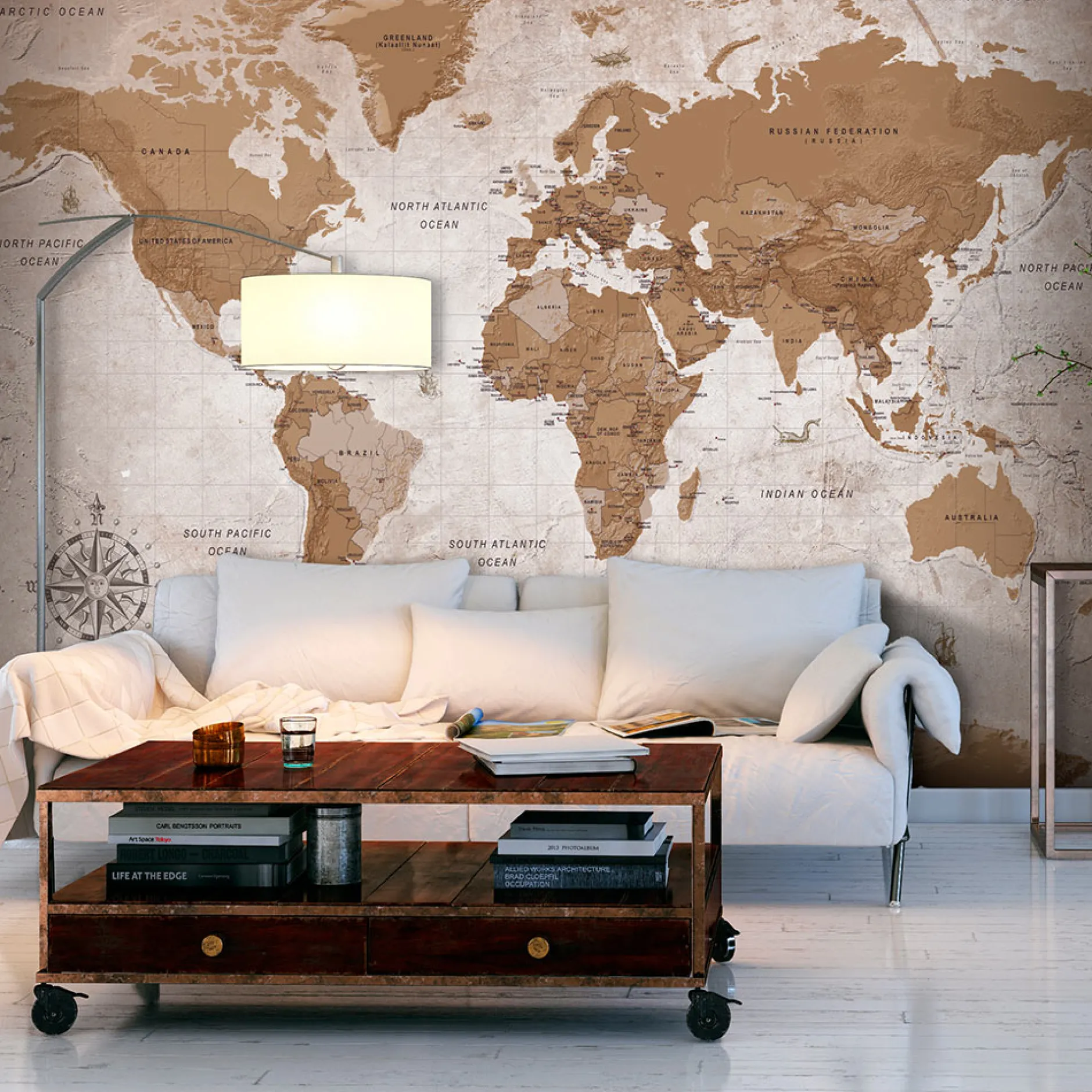 Selbstklebende Tapete 'Oriental Travels'