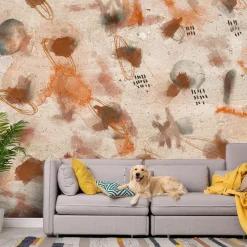 Selbstklebende Tapete 'Painted on Stone'