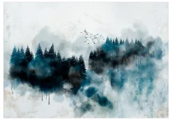 Selbstklebende Tapete 'Painted Mountains'
