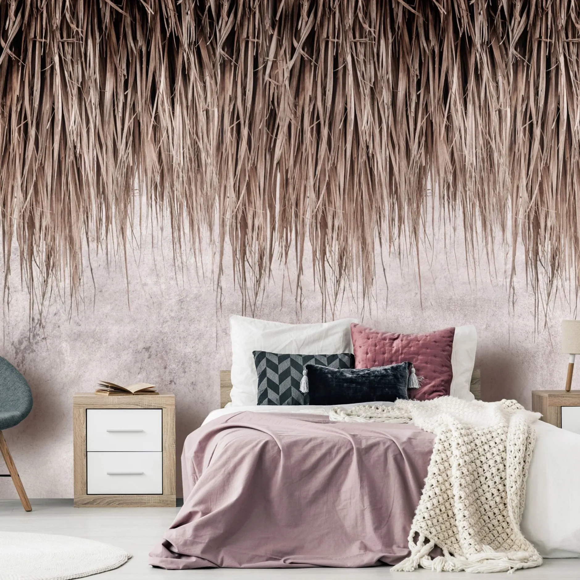 Selbstklebende Tapete 'Palm Canopy'